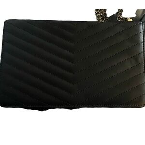 Brooks Brothers Chain Strap Leather Handbag